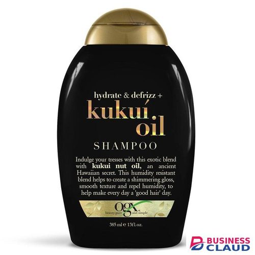 Ogx Hydrate + Defrizz Kukui Oil Shampoo, 13 Ounce