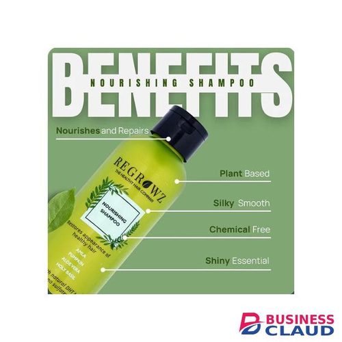 Regrowz Nourishing Shampoo- Revitalise, Hydrate Dry and Dull Hair