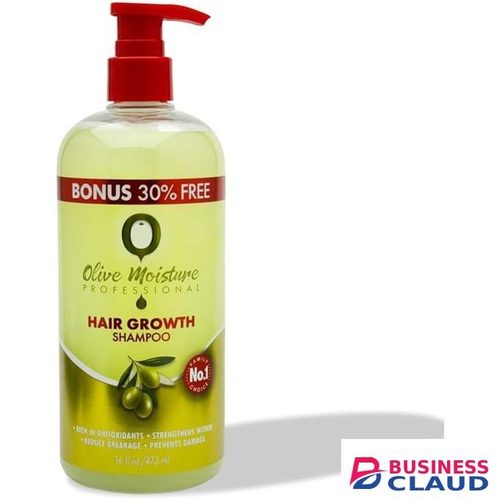 Olive Moisture Hair Growth Shampoo Stimulates hair follicles, boosts shine & hydration, promotes thicker growth