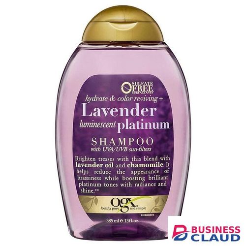 Ogx Hydrate & Color Reviving + Lavender Luminescent Platinum Shampoo, 13 Ounce Bottle