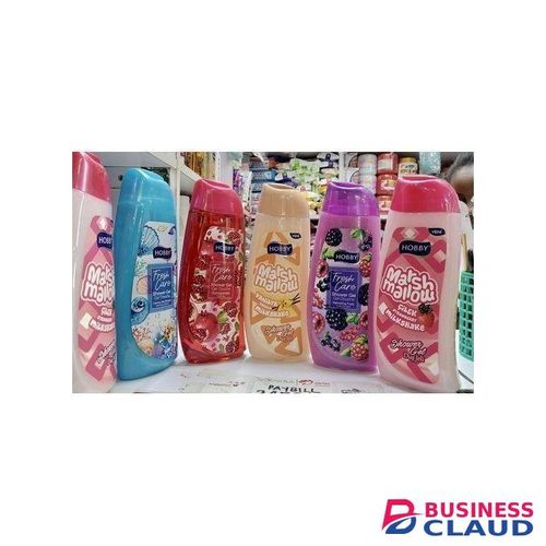 Hobby Shower Gel 500ml Refreshing Long Lasting Fragrance Moisturizing Hydrating Gentle Body Wash Nourishing Skin Care Cleanser Invigorating Daily Bath Essentials for Men and Women