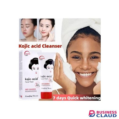 Guanjing Wash Milk 7 Days Quick Facial Whing Brightening Hydrating Even Skin Tone Cleansing Pore Oil Control Cleanser