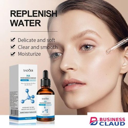 SADOER 4-in-1 Ultimate Skincare Set: With Vitamin C Cleanser, Essence, Hyaluronic Acid Serum & SPF50+ Sunscreen for Brightening, moisterizing,Hydration & Sun Protection