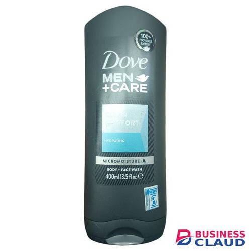 Dove Clean Comfort HYDRATING BODY + FACE WASH Micromoisture Men + Care jm