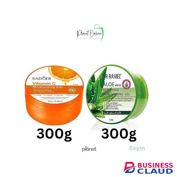 Vitamin C & Aloe Vera Soothing Gel Moisturizer Set