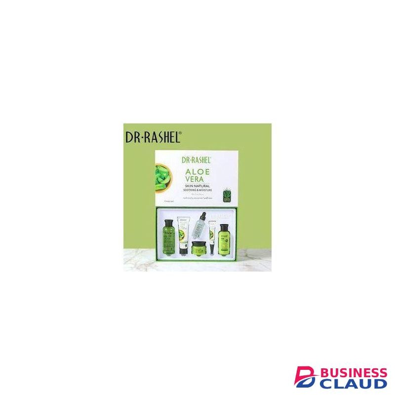DR RASHEL Aloe Vera Skin Natural Soothing & Moisture 6-Piece Skincare kit