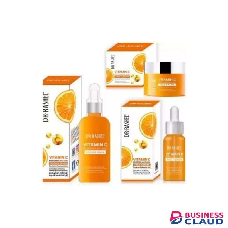 Dr. Rashel Vitamin C Essense Toner+ Serum+Face Cream
