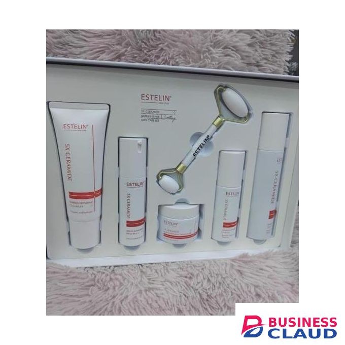 ESTELIN 6in1 5x Ceramide , barrier Repair,Perfect Renew Youth Skin Care Set