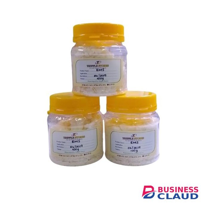 Glyceryl Monostearate (GMS) – Emulsifier and Thickener for Cosmetic and Industrial Use