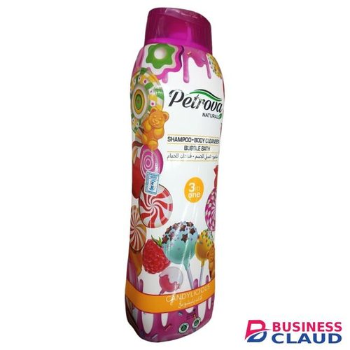 Petrova Naturals Candylicious 3 in One SHAMPOO BODY CLEANSER BUBBLE BATH jm