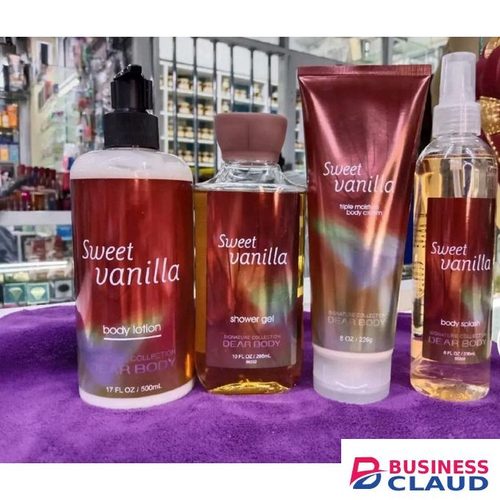 Bath Works Sweet vanilla 4 in 1 Body Care Set