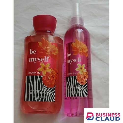 Bath Works Be myself shower gel 2 in 1 set + free gift bag