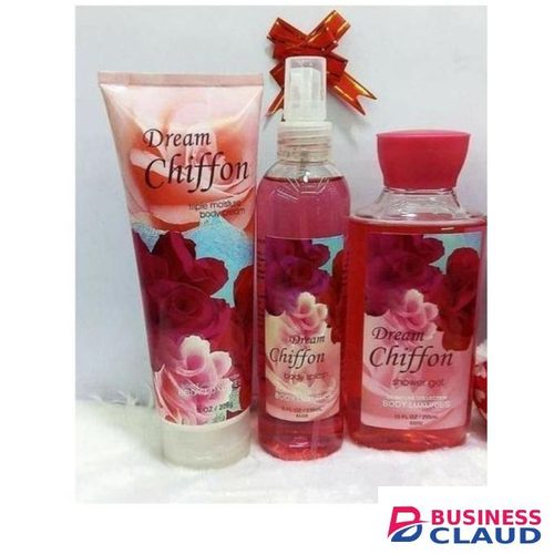 Bath Works Dream chiffon Body Care Set 3 in 1(Showergel,Bodysplash and Bodycream)