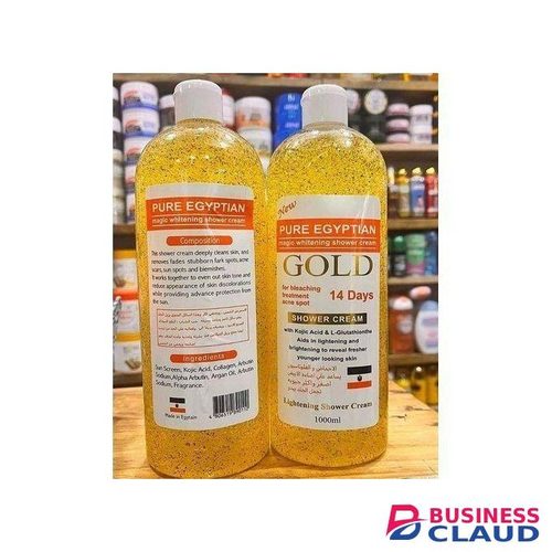 Pure Egyptian Egyptian Gold magic whing shower cream gel _1000ml