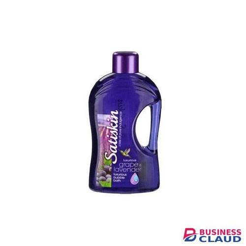 Satiskin Luxurious Grape & Lavender Bubble Bath Shower Gel 2L