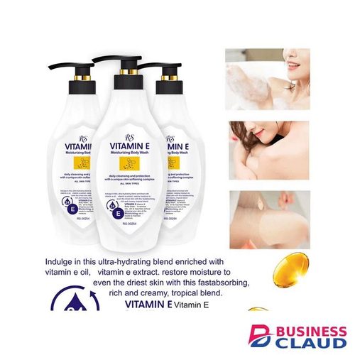 Roushun Vitamin E Wash 1380ml Shower Gel