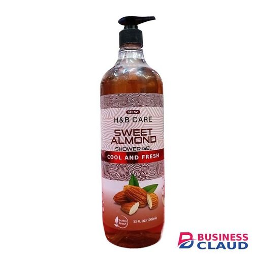H&B Sweet almond Cool & Fresh Shower Gel. Cleanses, Moisturizes, Removes Dirt, Impurities, Refreshes, Hydrate, Smooths, Softens & leaves the skin with delicious scent