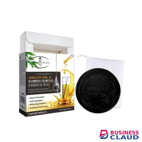 Miracle Argan Capture Oil & Bamboo Charcoal Essence Soap