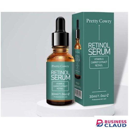 Pretty Cowry Retinol Serum Improves Skin Appearance Fade Dark Spots Clear Smoother Plump Skin Boost Collagen Production Unclog Pores Tretinoin A