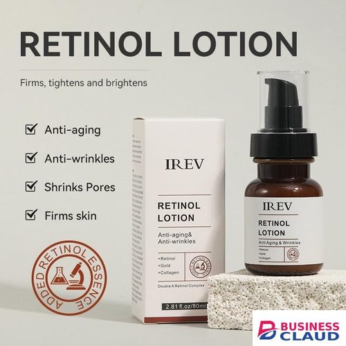 IREV Retinol Face Lotion For Anti-aging, Anti-wrinkle Shrinks Pores And Firms The Skin