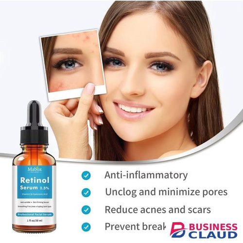 Mabox Retinol Serum – Advanced Anti-Aging Formula with Retinol, Hyaluronic Acid & Vitamin E for Smooth, Youthful Skin