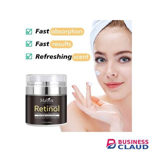 Mabox Retinol Serum Retinol Cream Vitamin E Green Tea Face Serum