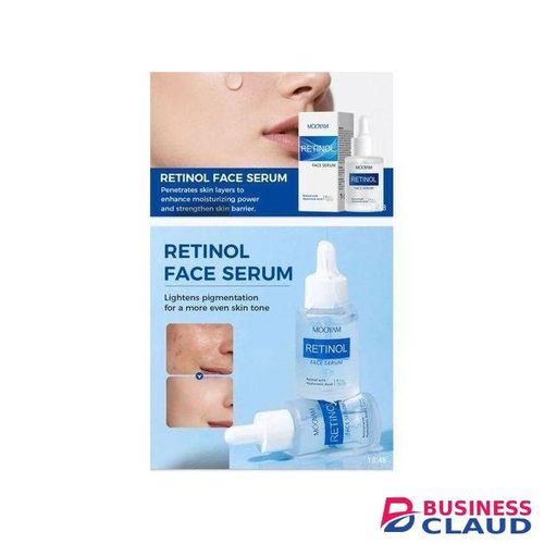 MOOYAM RETINOL SERUM 30ml Anti-aging lightening fine lines containing vitamin A vitamin E hyaluronic acid essence