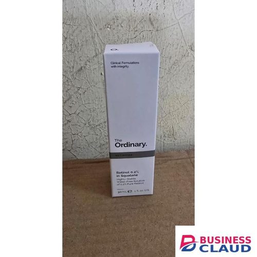 The Ordinary Retinol 0.2% in squalane highly stable water free solution 0.2% pure retinol