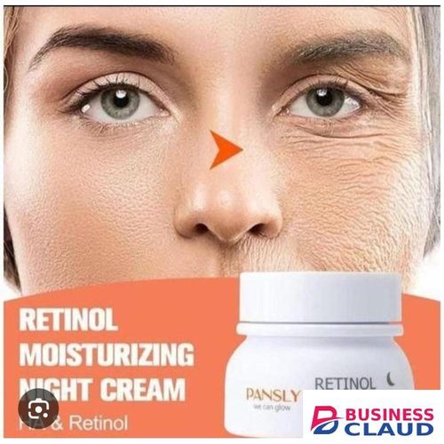 Pansly Retinol Moisturizing Night Cream with hyaluronic Acid prevent skin aging