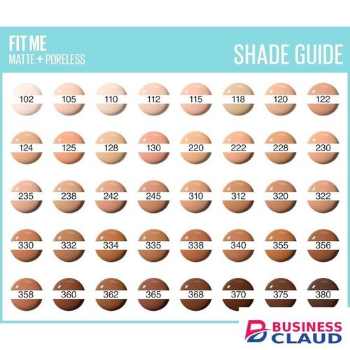 Maybelline Fit Me Matte And Poreless Foundation For Normal To Oily Skin Full Coverage Blendable Upto 12H - 344 WARM GOLDEN, 30ml