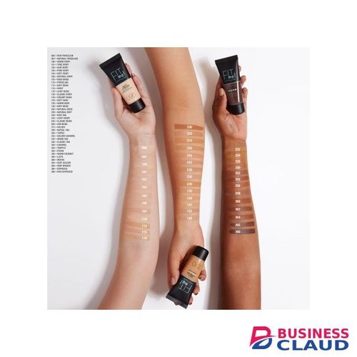 Maybelline Fit Me Matte And Poreless Foundation Full Coverage Blendable Normal To Oily Skin, Upto 12H Shine Control - 355 PECAN, 30ml