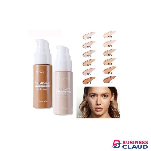Maxfine Waterproof Matte Liquid Foundation Long-Lasting Makeup-08