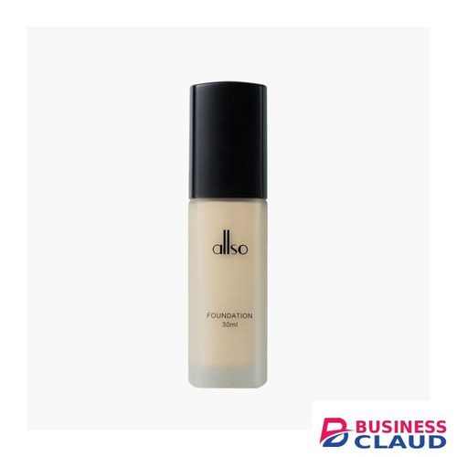 Allso Poreless Soft Matte Longwear Foundation, L1, Soy Milk