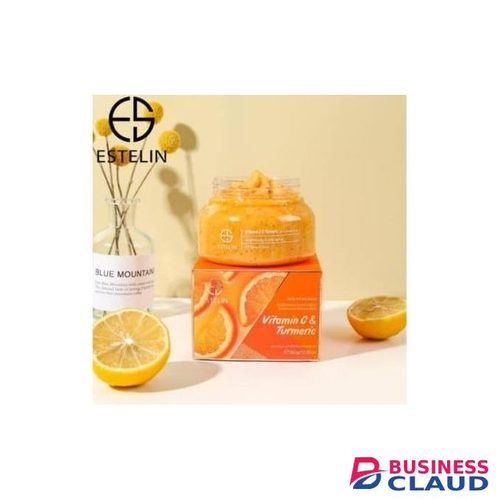 ESTELIN Vitamin C & Turmeric Face & Body Scrub