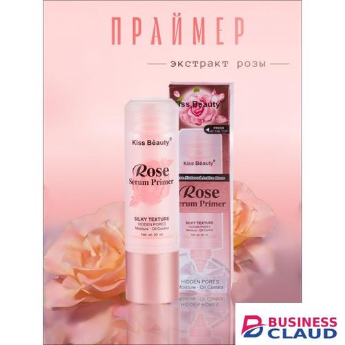 Kiss Beauty Rose Serum Primer Silky Texure 30ml