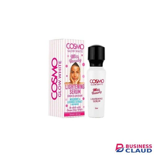 Cosmo Miss Beauty Lightening Serum with Niacinamide, Mulberry & Licorice. Removes Hyperpigmentations, Scars, Fine Lines, Dark Spots