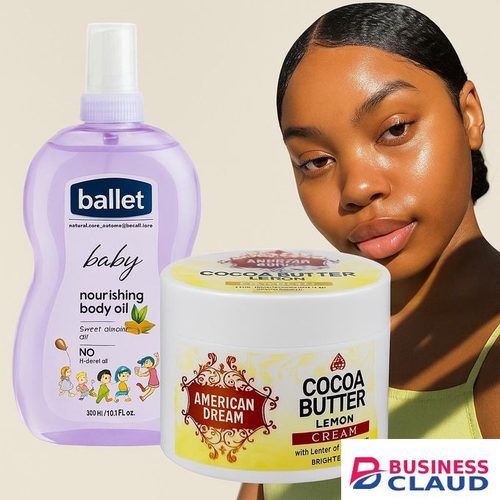 Ballet Baby Nourishing Oil + American Dream Cocoa Butter Cream – Smooth & Glowing Skin Combo