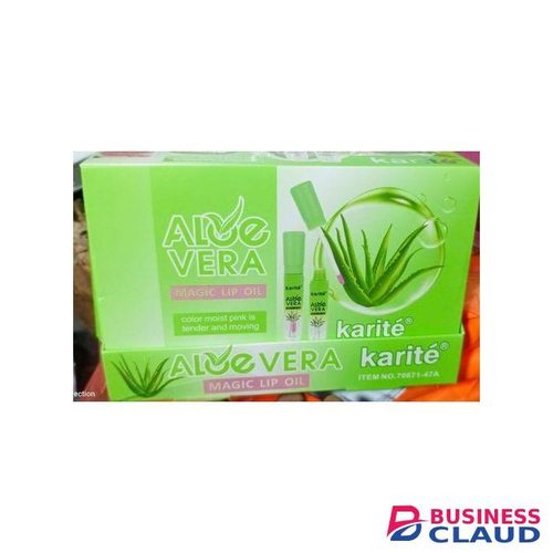 Beauty 3PCS Aloe Vera Cracked Lips Healing Balm Pink Lips Effect Lip Gloss