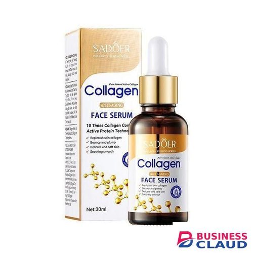 SADOER Anti Aging Collagen Face Cream and Collagen Face Serum, Skin Firming, Brighten Skin Tone