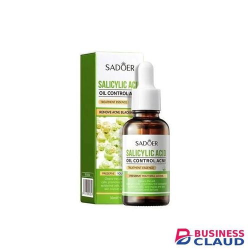 SADOER Quality 5 in 1 PAck Anti Acnes Salicylic Acid Essence, Oil Control+ Fullerene Anti Aging Rejuvenate Repair Essence+Skin Rejuvenating Alpha Arbutin Serum+ Astaxanthin Anti-Oxidation Deep Hydrating Face Serum+Niacinamide Face Brightening Essence