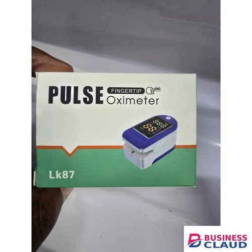 Fingertip Oximeter with SpO2, Pulse Rate, and Plethysmograph for Health Check