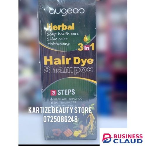 Augeas 3 In 1 (purple) Hair Dye Shampoo Shine Color Moisturizing Scalp Health Care 500ml