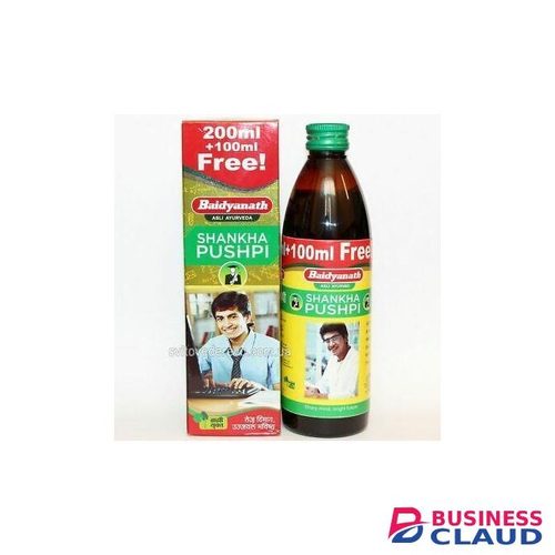 Shankhapushpi syrup 200ml+100ml for brain health and concentration