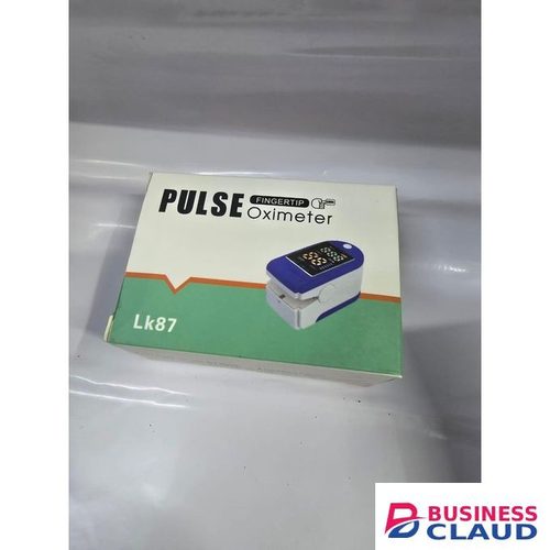 Fingertip Pulse Oximeter With Plethysmograph, Perfusion Index, And Pulse Rate For Accurate Health And Fitness Tracking With LED Display