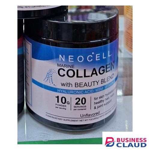 NEOCELL Marine Collagen Peptides – with Beauty Blend for Skin Hydration and Healthy hair, nails & joint support