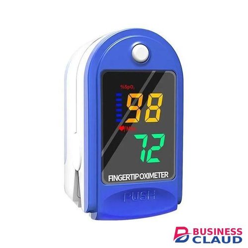 Fingertip Oximeter with Plethysmograph, Perfusion Index, SpO2, and Pulse Rate for Precise and Efficient Health Monitoring with LED Display