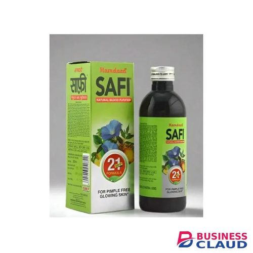 Safi Natural Herbal Blood Purifier Syrup with Skin-Clearing Ayurvedic Formula for Pimples Acne Boils and Constipation Relief Supports Liver Health Detoxification and Natural Body Cleanse Tonic