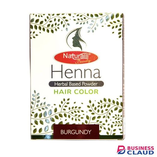 Naturalli Henna Hair Color Burgundy