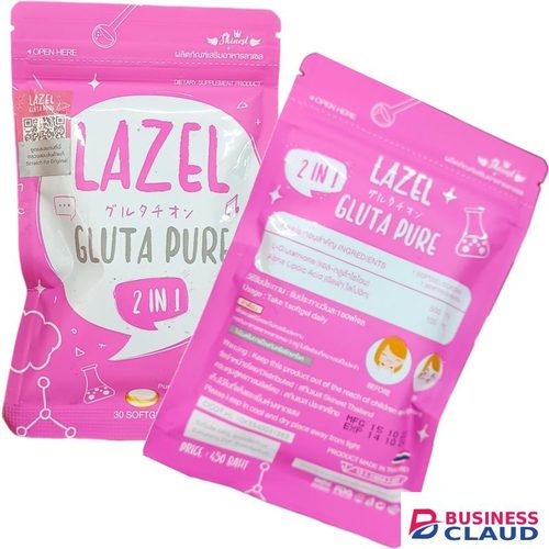 Lazel Gluta Pure 2 in 1 GLUTATHIONE ALPHA LIPOIC ACID Whing Smoothing nk