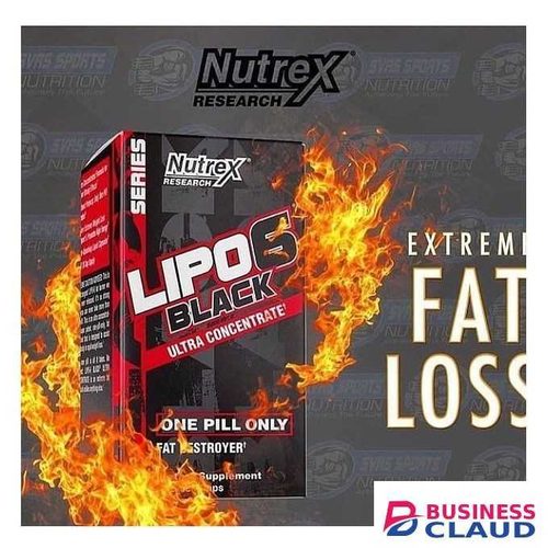 Lipo-6 Black Fat Loss Supplement - 60 Caps